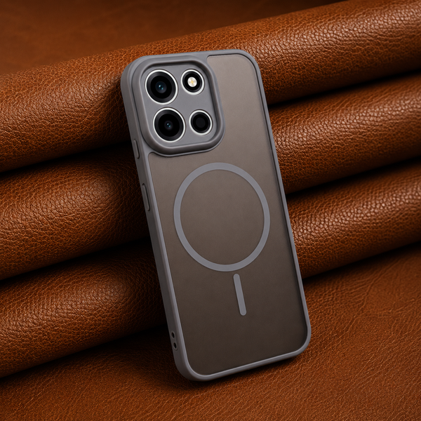 KYRON Grey Matte Camera Protection Case for Oneplus Nord 6