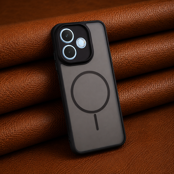 KYRON Black Matte Camera Protection Case for Oppo A5 Pro