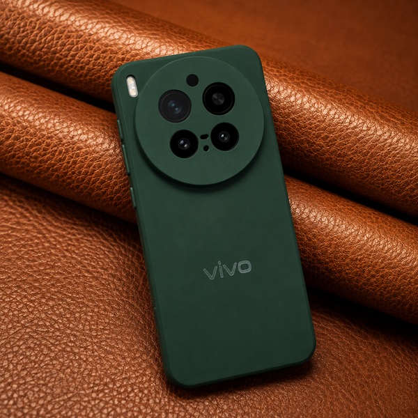 Dark Green Candy Silicone Case for Vivo X300 Pro