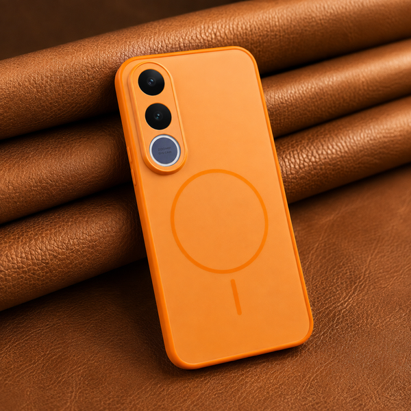 GripMate Orange Silicone case for Vivo V70 Fe