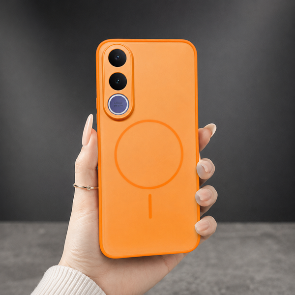 GripMate Orange Silicone case for Vivo V70 Fe
