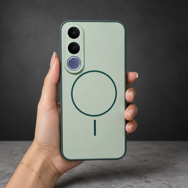 GripMate Green Silicone case for Vivo V70 Fe