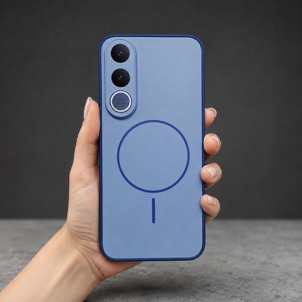 GripMate Blue Silicone case for Vivo V70 Fe