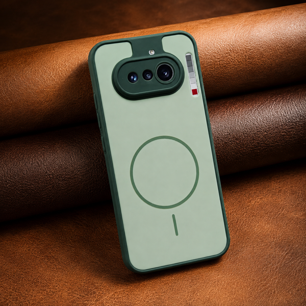 GripMate Green Silicone case for Nothing Phone 4a