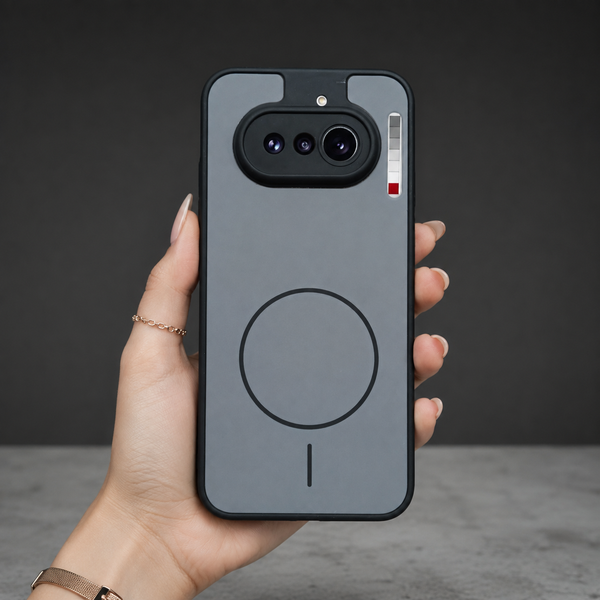 GripMate Grey Silicone case for Nothing Phone 4a
