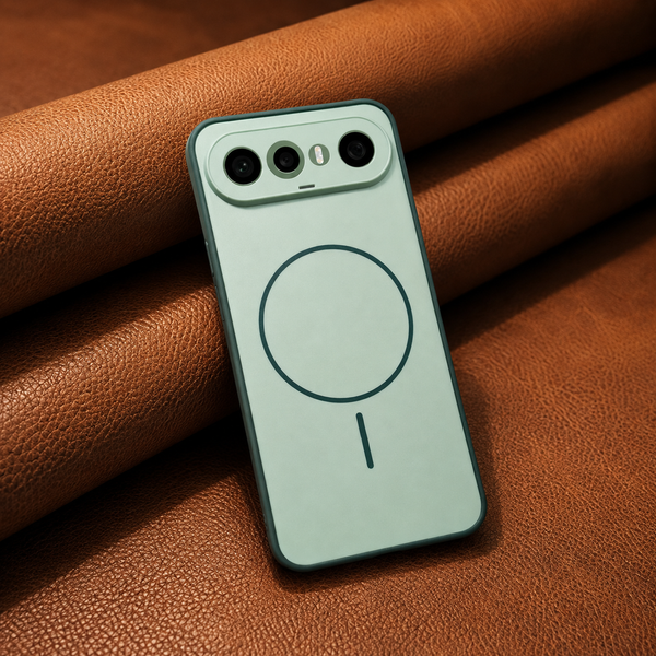 GripMate Green Silicone case for Vivo X300 FE