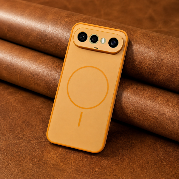 GripMate Orange Silicone case for Vivo X300 FE