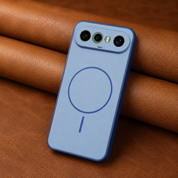 GripMate Blue Silicone case for Vivo X300 FE