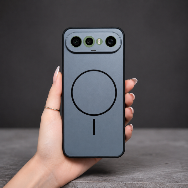 GripMate Grey Silicone case for Vivo X300 FE