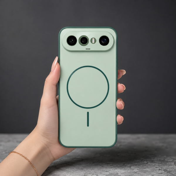 GripMate Green Silicone case for Vivo X300 FE