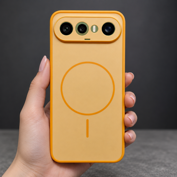 GripMate Orange Silicone case for Vivo X300 FE