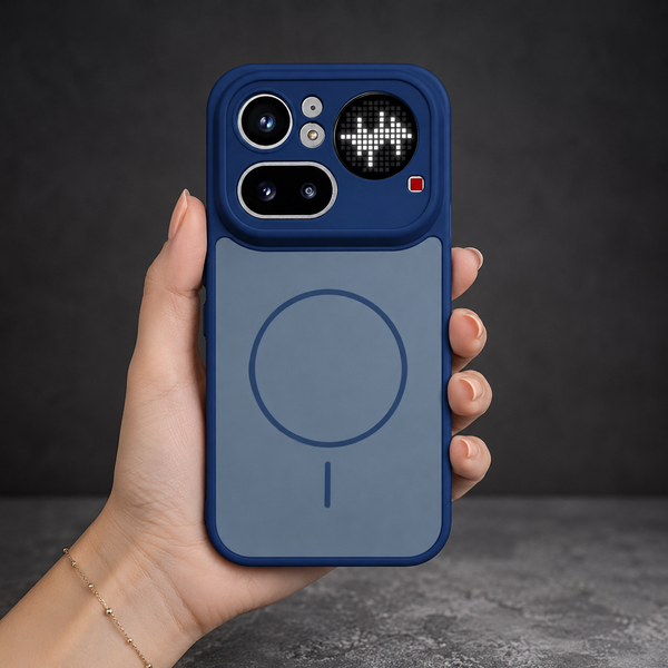 GripMate Blue Silicone case for Nothing 4a Pro