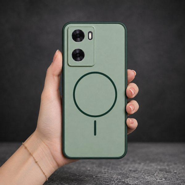 GripMate Green Silicone case for Oppo A57 4G
