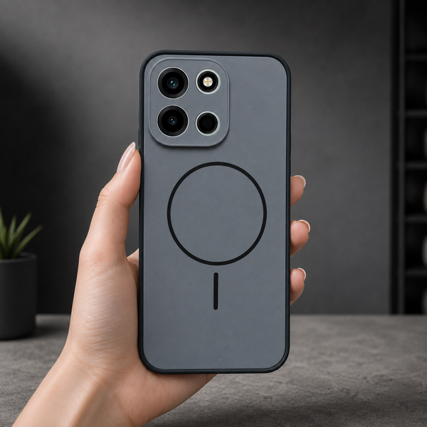 GripMate Grey Silicone case for Oneplus Nord 6