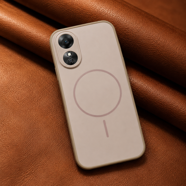 GripMate Peach Silicone case for Oppo A17