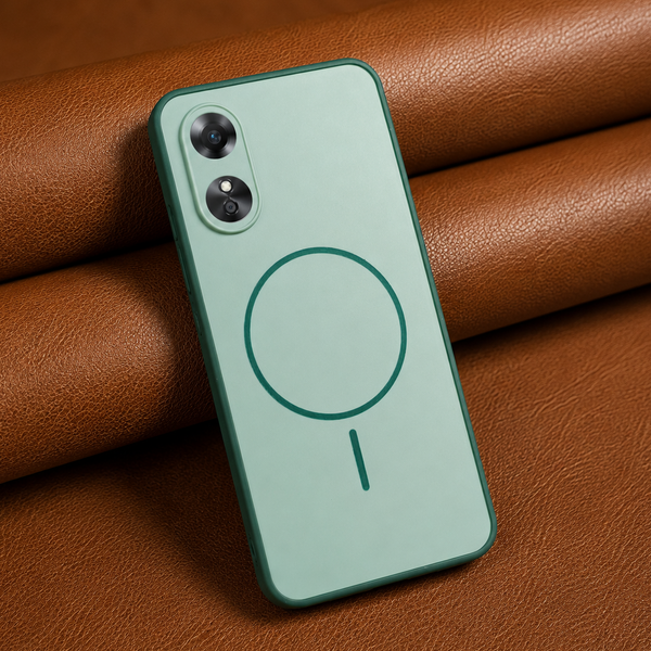 GripMate Green Silicone case for Oppo A17