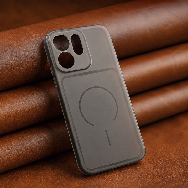 Black Amber Silicone Case for Oppo Reno 15c