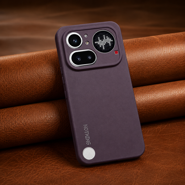 Deep Purple Camera Original Silicone case for Nothing Phone 4a Pro