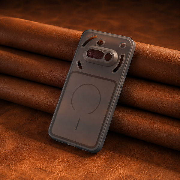 Black Amber Silicone Case for Nothing Phone 3A