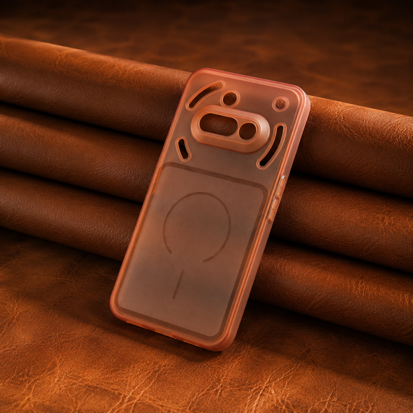 Orange Amber Silicone Case for Nothing Phone 3A
