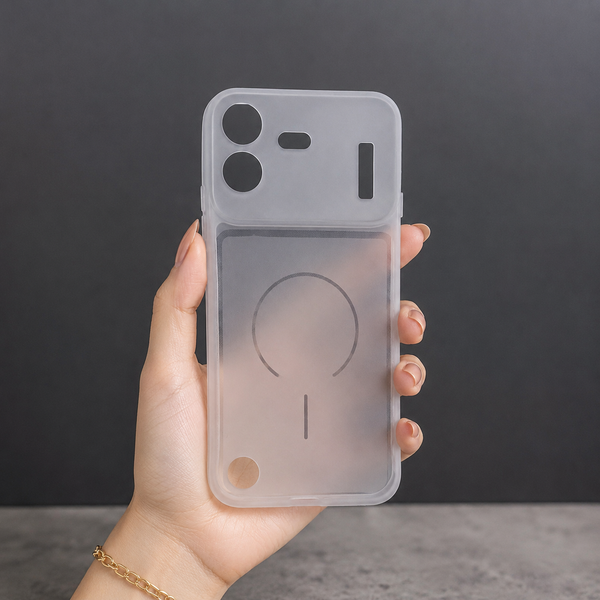 White Amber Silicone Case for Nothing Phone 4b