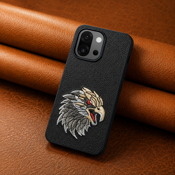 Black Leather Eagle OC Ornamented for Oneplus 13s