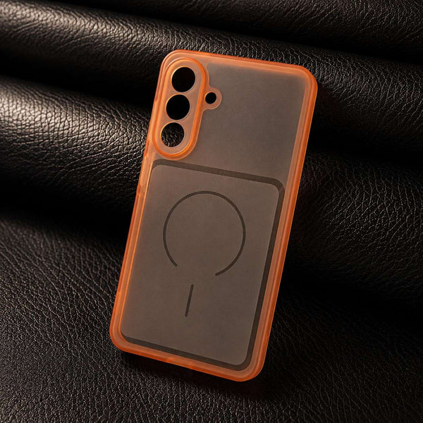 Orange Amber Silicone Case for Samsung A57
