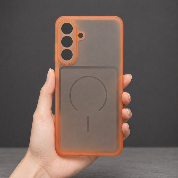 Orange Amber Silicone Case for Samsung A57