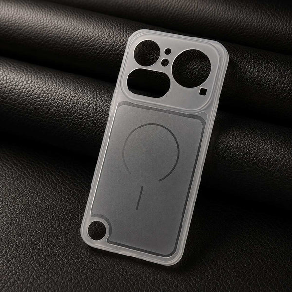 White Amber Silicone Case for Nothing Phone 4a Pro