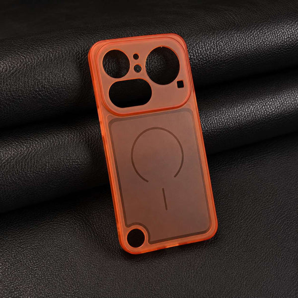 Orange Amber Silicone Case for Nothing Phone 4a Pro