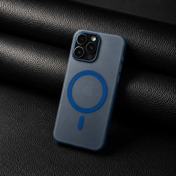 Blue Flexy Silicone Case for Apple Iphone 14 Pro Max