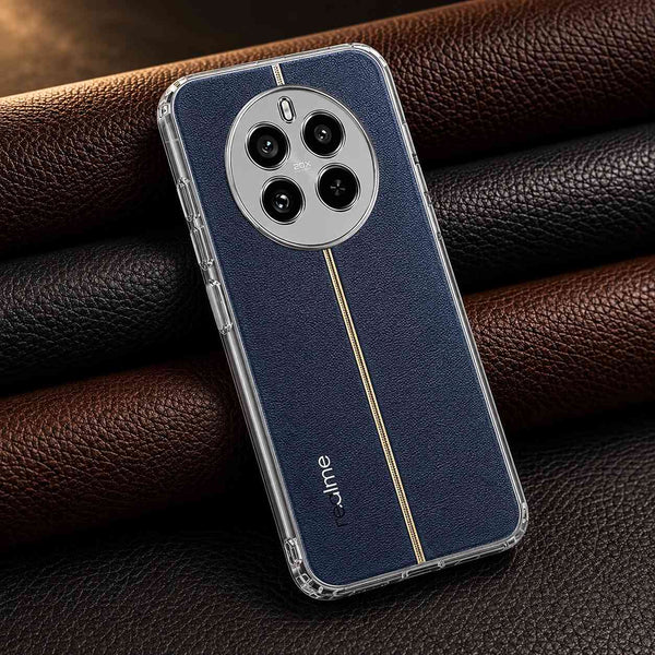 SilicaClear Transparent Silicone Case for Realme 12 Pro Plus