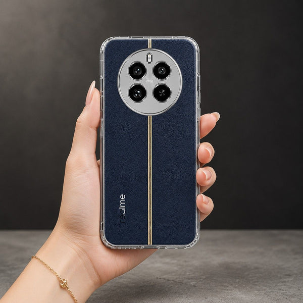 SilicaClear Transparent Silicone Case for Realme 12 Pro Plus