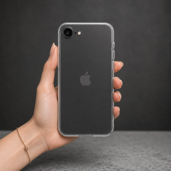 SilicaClear Transparent Silicone Case for Apple Iphone 17E
