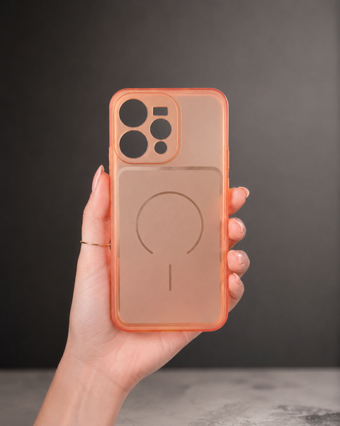 Orange Amber Silicone Case for Oppo Reno 15