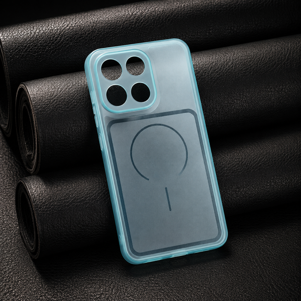 Light Blue Amber Silicone Case for Oneplus Nord 6