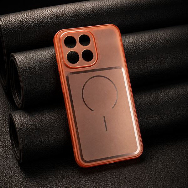 Orange Amber Silicone Case for Oneplus Nord 6