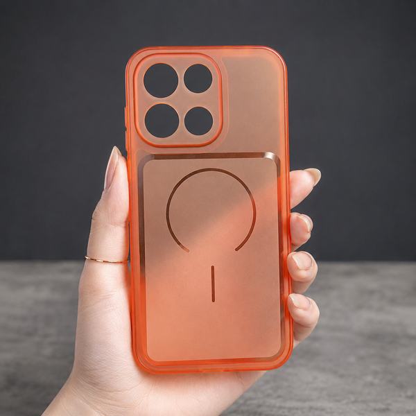 Orange Amber Silicone Case for Oneplus Nord 6