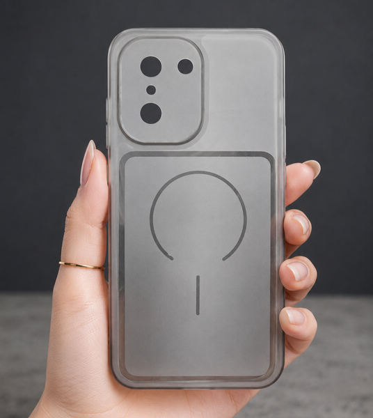 Black Amber Silicone Case for Oneplus 15r