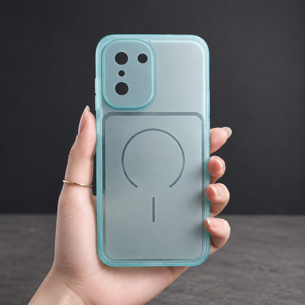 Light Blue Amber Silicone Case for Oneplus 15r