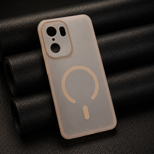 Natural Titanium Amber Silicone Case for Oneplus 15r