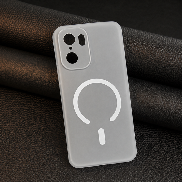 White Amber Silicone Case for Oneplus 15r