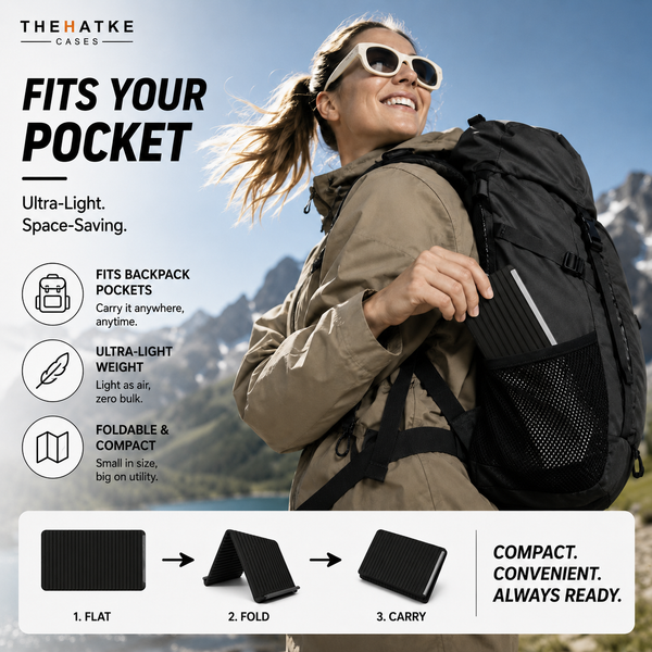 Black Magic foldable flexible silicone stand