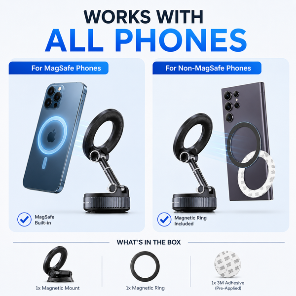 360° MagPro Magnetic Phone Holder