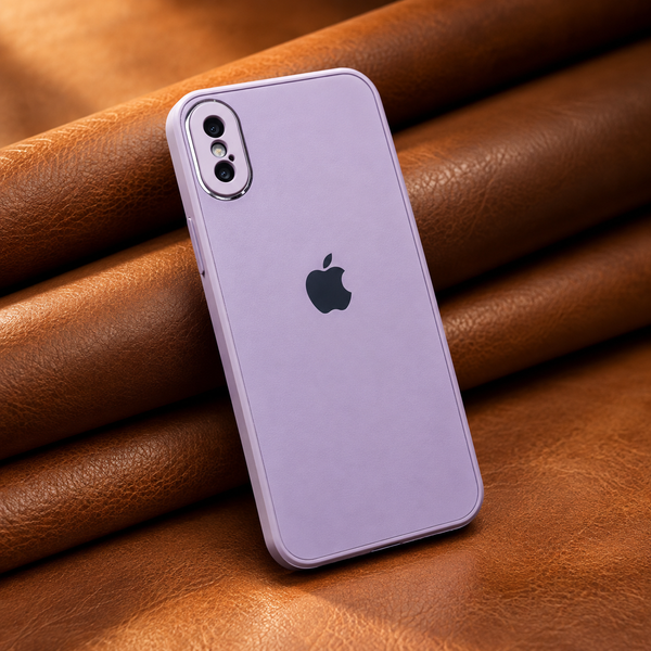 Lavender Camera Safe mirror case for Apple Iphone X/Xs