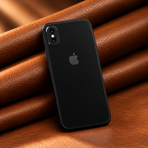 Black Camera Safe mirror case for Apple Iphone X/Xs