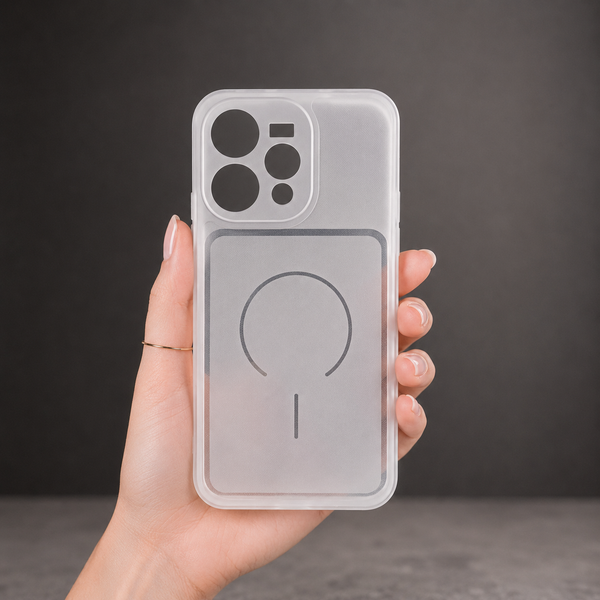 White Amber Silicone Case for Oppo Reno 15
