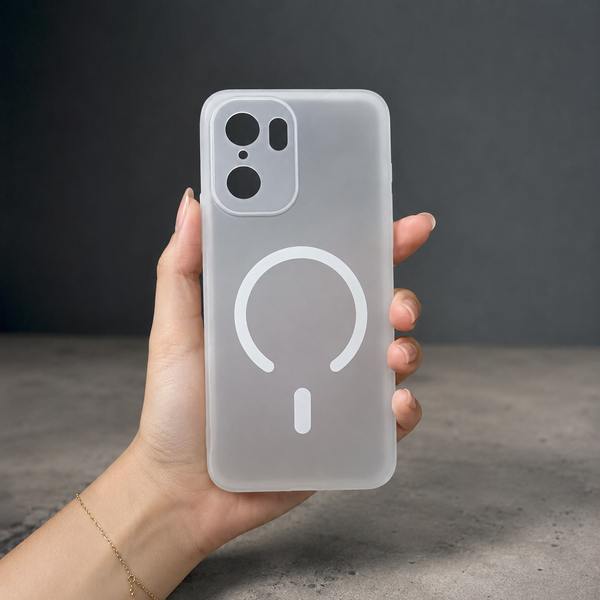 White Amber Silicone Case for Oneplus 15r