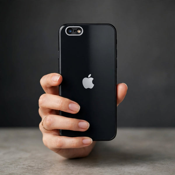 Black Camera Safe mirror case for Apple Iphone 6/6s