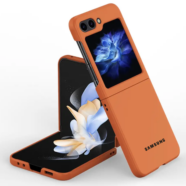 Orange Original Silicone case for Samsung Galaxy Z FLIP 6